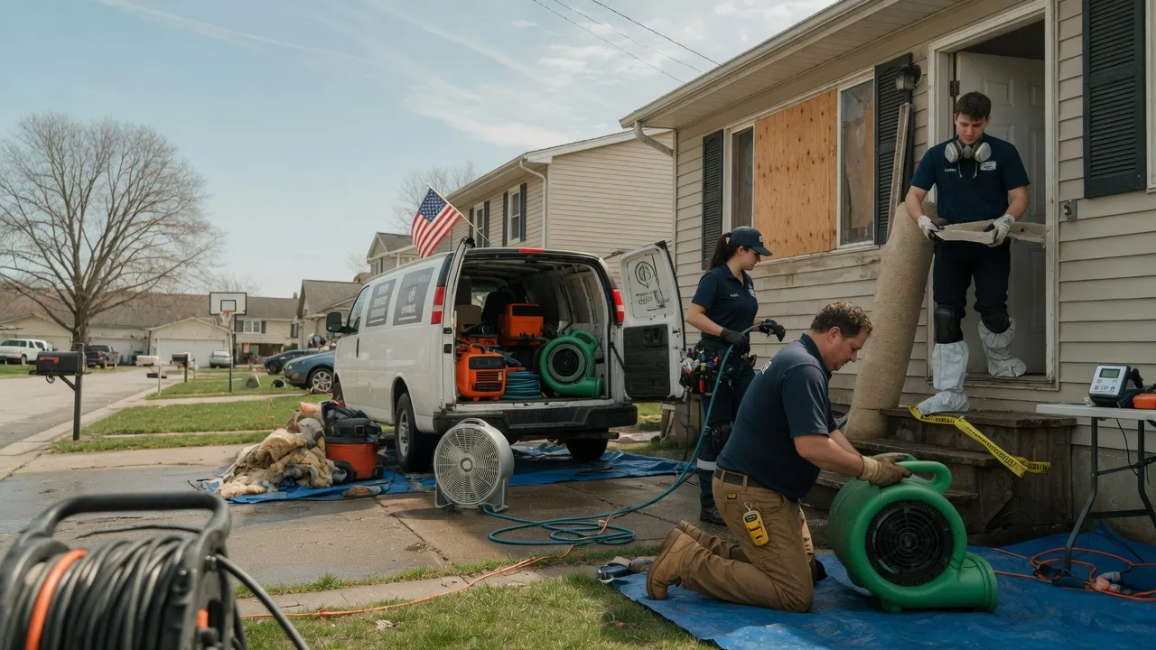 Water Damage Restoration in Staley, NC near me